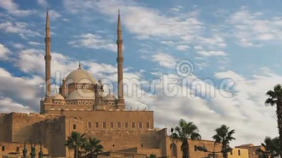 穆罕默德阿里帕沙清真寺埃及时间流逝视频的预览图
