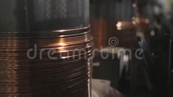 电缆生产用铜线的拉拔工艺视频的预览图