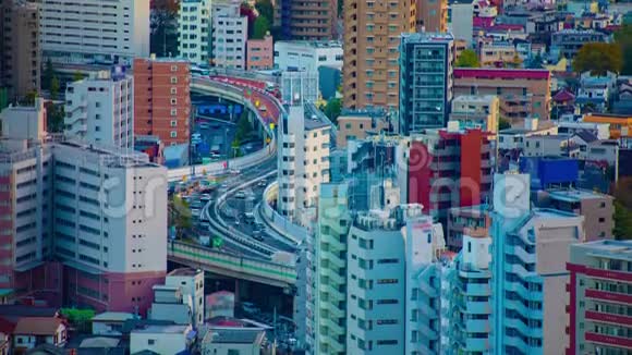 东京市区高速公路的一段时间视频的预览图