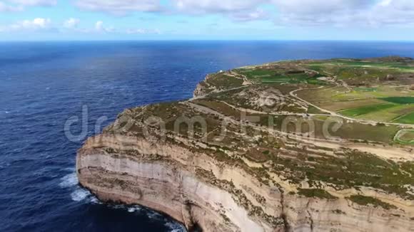 奇妙的海岸线戈佐马耳他从上面视频的预览图