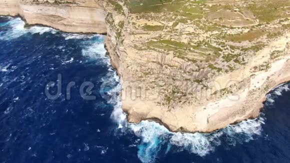 奇妙的海岸线戈佐马耳他从上面视频的预览图