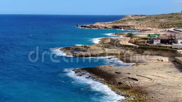 地中海马耳他美丽的风景视频的预览图