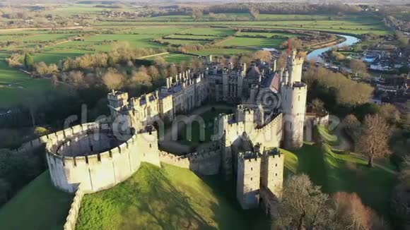 阿伦德尔城堡阿伦德尔西苏塞克斯英格兰联合王国视频的预览图