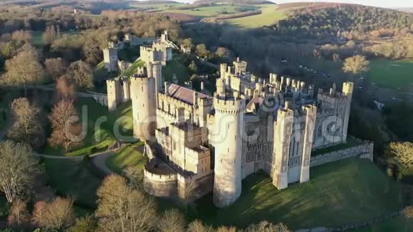 阿伦德尔城堡阿伦德尔西苏塞克斯英国英国视频的预览图