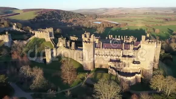 阿伦德尔城堡阿伦德尔西苏塞克斯英格兰联合王国二期视频的预览图