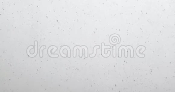 乌云密布的天空中飘落的雪视频的预览图