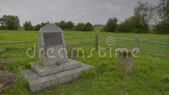 乡村农场墓碑苏格兰英国视频的预览图
