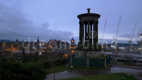 爱丁堡的卡尔顿山视频的预览图