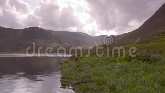 时间推移洛赫高地云苏格兰视频的预览图