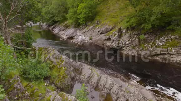 苏格兰塔梅尔流高兰河林恩视频的预览图