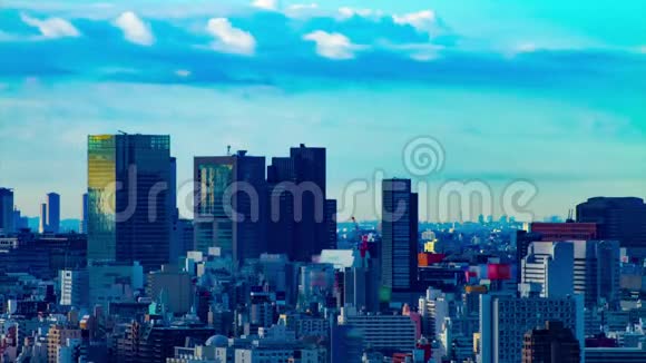 东京城市景观的一个时间跨度视频的预览图