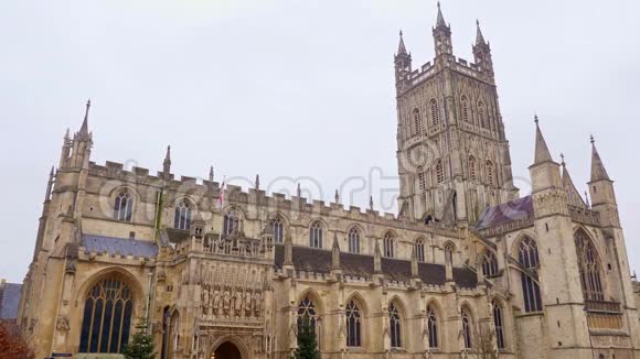 英国著名的格洛斯特大教堂视频的预览图