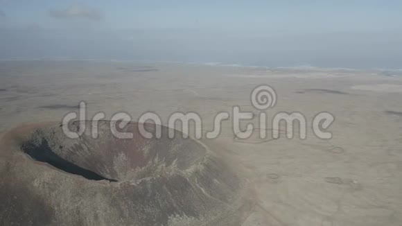 福尔特文图拉火山空中射击西班牙加那利群岛视频的预览图