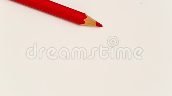 彩色铅笔四处蔓延停止运动视频的预览图