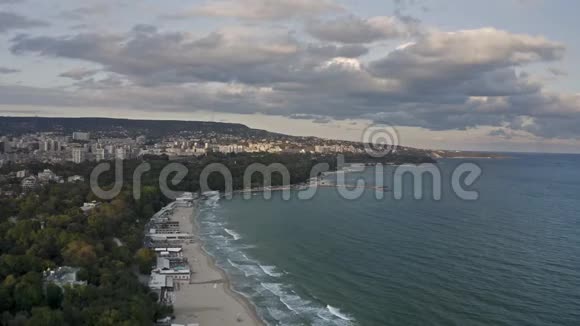 巴尔纳的黑海海岸视频的预览图