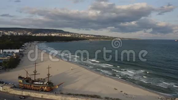 巴尔纳的黑海海岸视频的预览图