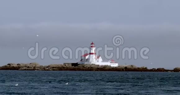 海岸灯塔的手持照片视频的预览图