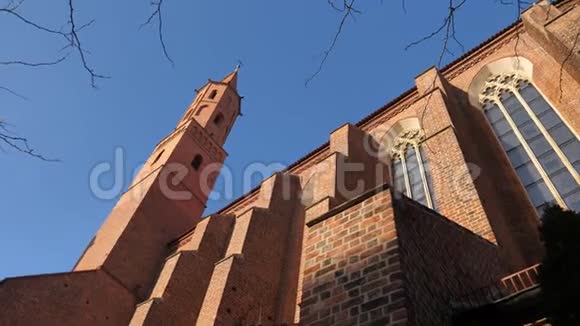 哥德式大教堂在波兰的沃克劳视频的预览图