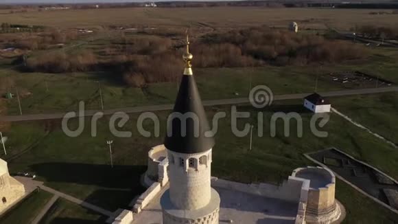 很少有清真寺可以鸟瞰伏尔加保加利亚历史和建筑综合体视频的预览图