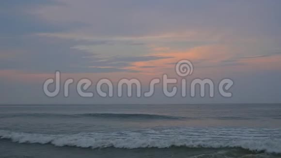 加勒比海海滩日落视频的预览图