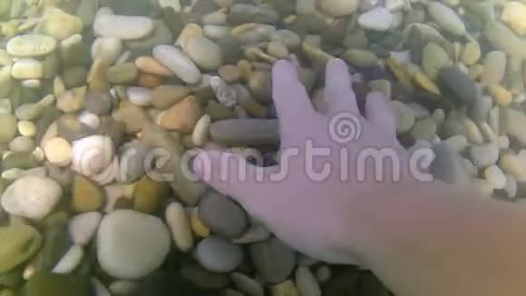 在水下寻找石头视频的预览图