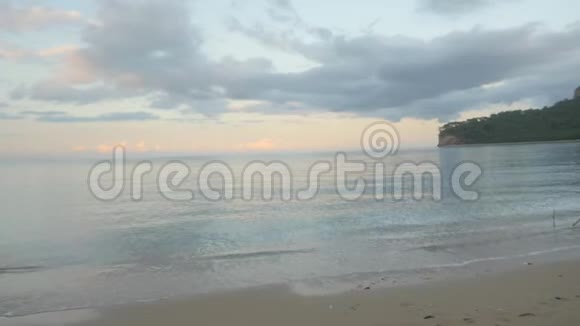 美丽的地中海日落景色视频的预览图