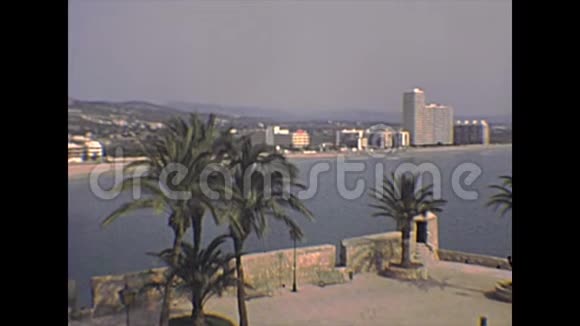 潘尼斯科拉墙全景在20世纪70年代视频的预览图