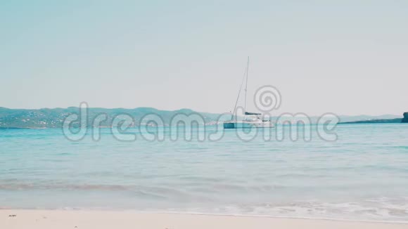 卡拉巴萨海滩巴利阿里岛伊比萨景观视频的预览图