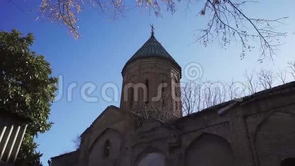 第比利斯SurbNshan教堂废墟视频的预览图