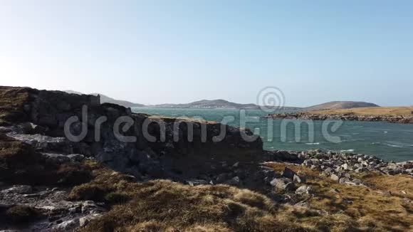 爱尔兰唐格尔县法纳德半岛海滩视频的预览图