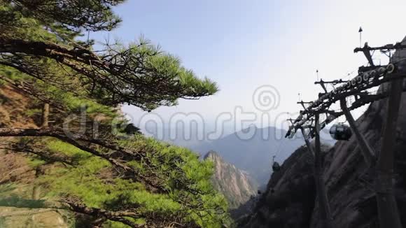 黄山中国安徽省黄山慢动作录像视频的预览图