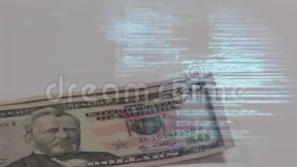 数美元钞票视频的预览图