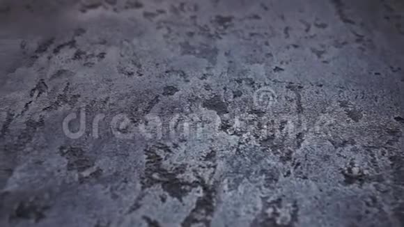 水平灰色水泥墙背景视频的预览图