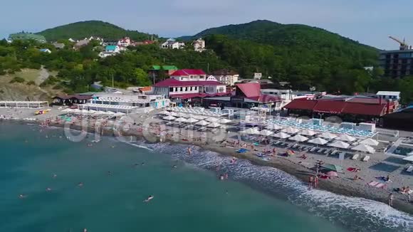 贝特黑海的城市海滩视频的预览图