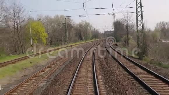 铁路旅行后景视频的预览图