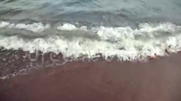 海水的特写视频的预览图