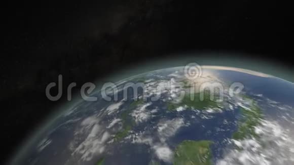 小行星撞击和燃烧地球视频的预览图