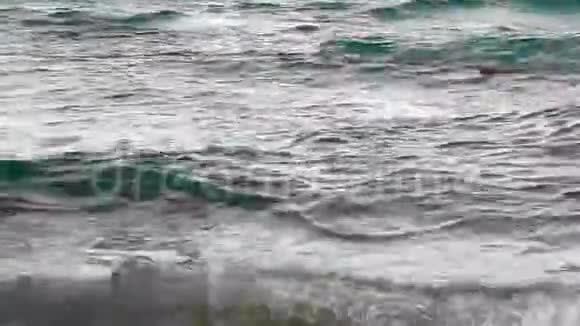 大海的特写镜头4公里视频的预览图