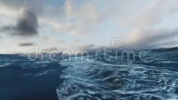 粗糙的海洋循环3D改进新版本4k视频的预览图