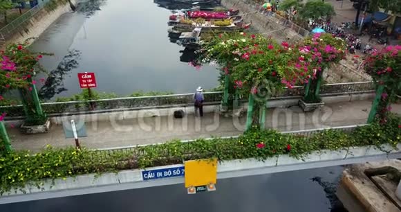 胡志明市的鸟瞰图视频的预览图
