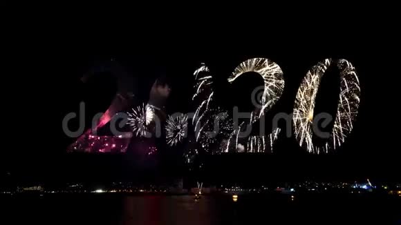 NSNS2020年N烟花在夜空闪耀庆祝音乐会2020年假日视频的预览图