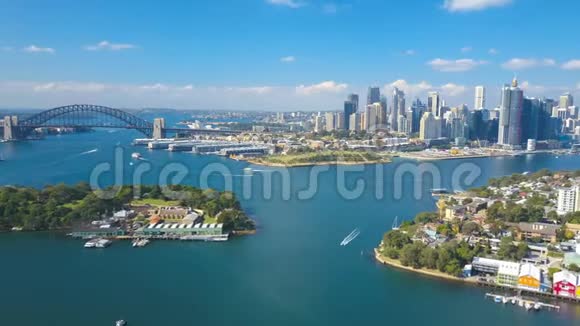 悉尼港4k高空超移影像视频的预览图