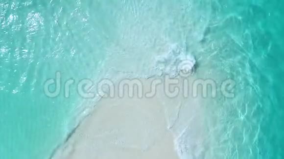 马尔代夫的桑迪白色海滩视频的预览图