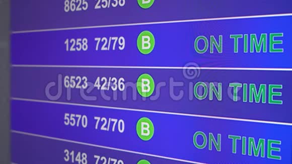 机场信息板提供罢工信息视频的预览图