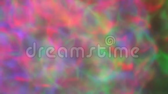 抽象全息渐变彩虹动画动态图像全息霓虹灯趋势时尚纺织品霓虹灯颜色视频的预览图