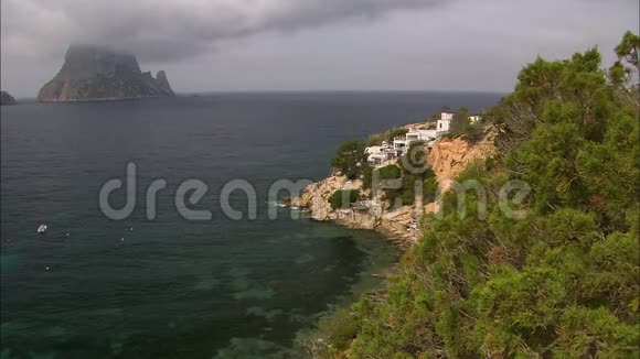 西班牙西班牙岛海岸线视频的预览图