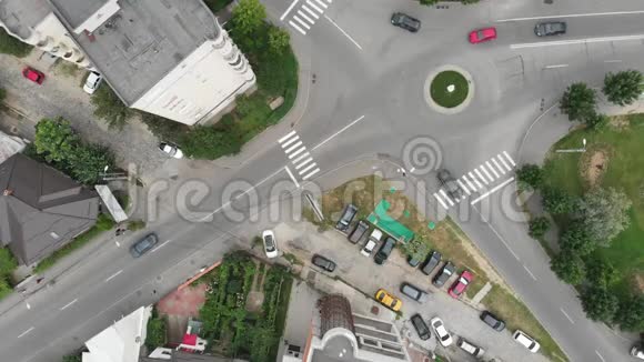 城市街景从上面看视频的预览图