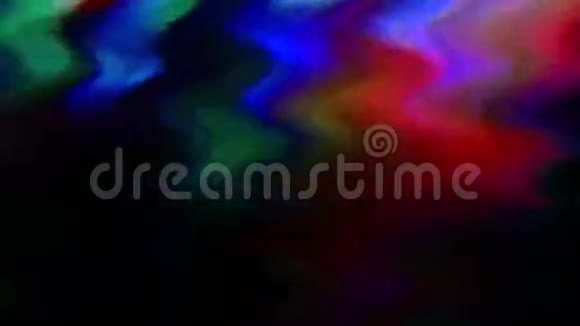 催眠霓虹怀旧时尚闪闪发光的背景波浪闪闪发光的光泄漏视频的预览图