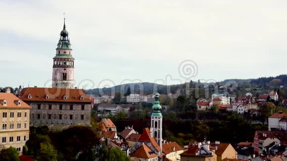 捷克共和国布拉格老城城市景观视频视频的预览图