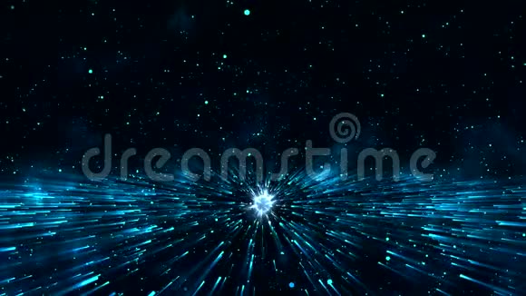 抽象螺旋能量扭转旋转旋转发光光线射线粒子恒星空间球体分形催眠视频的预览图